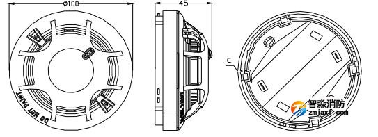 JTF-GOM-GST9613點型復(fù)合式感煙感溫火災(zāi)探測器
