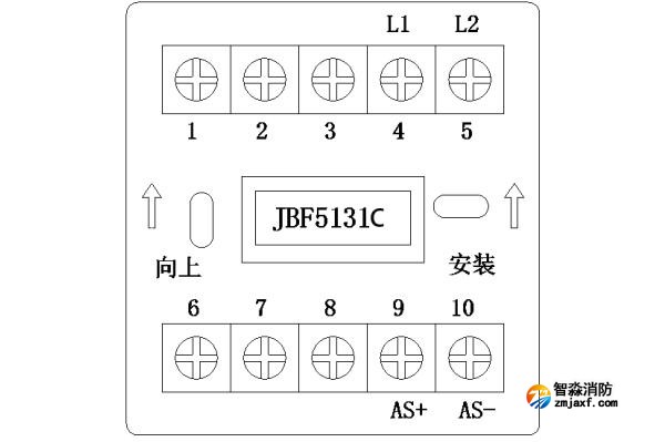 JBF5131C輸入模塊接線(xiàn)端子圖