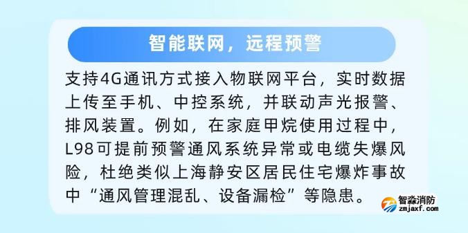 依愛消防JT-EI-L98型家用可燃?xì)怏w探測(cè)器產(chǎn)品特點(diǎn)