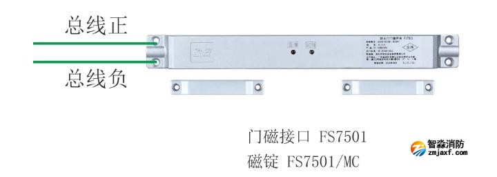 門磁接口FS7501接線圖